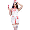 Chilirose - Cr 4430 Costume Dinfirmière Blanc L/Xl